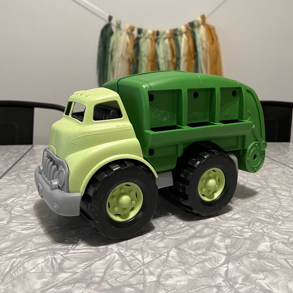 Green Toys Recycling Truck, Green, Good Condition